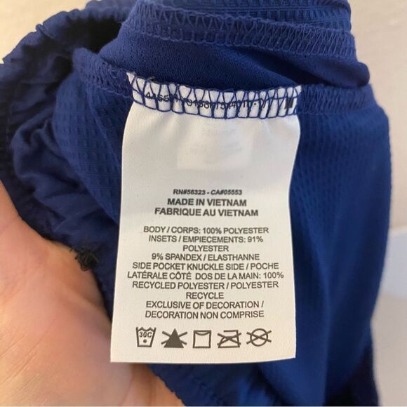 NIKE DRI-FIT MEN'S navy BLUE CJ2189-492 jersey shorts basketball soccer M - Picture 12 of 13